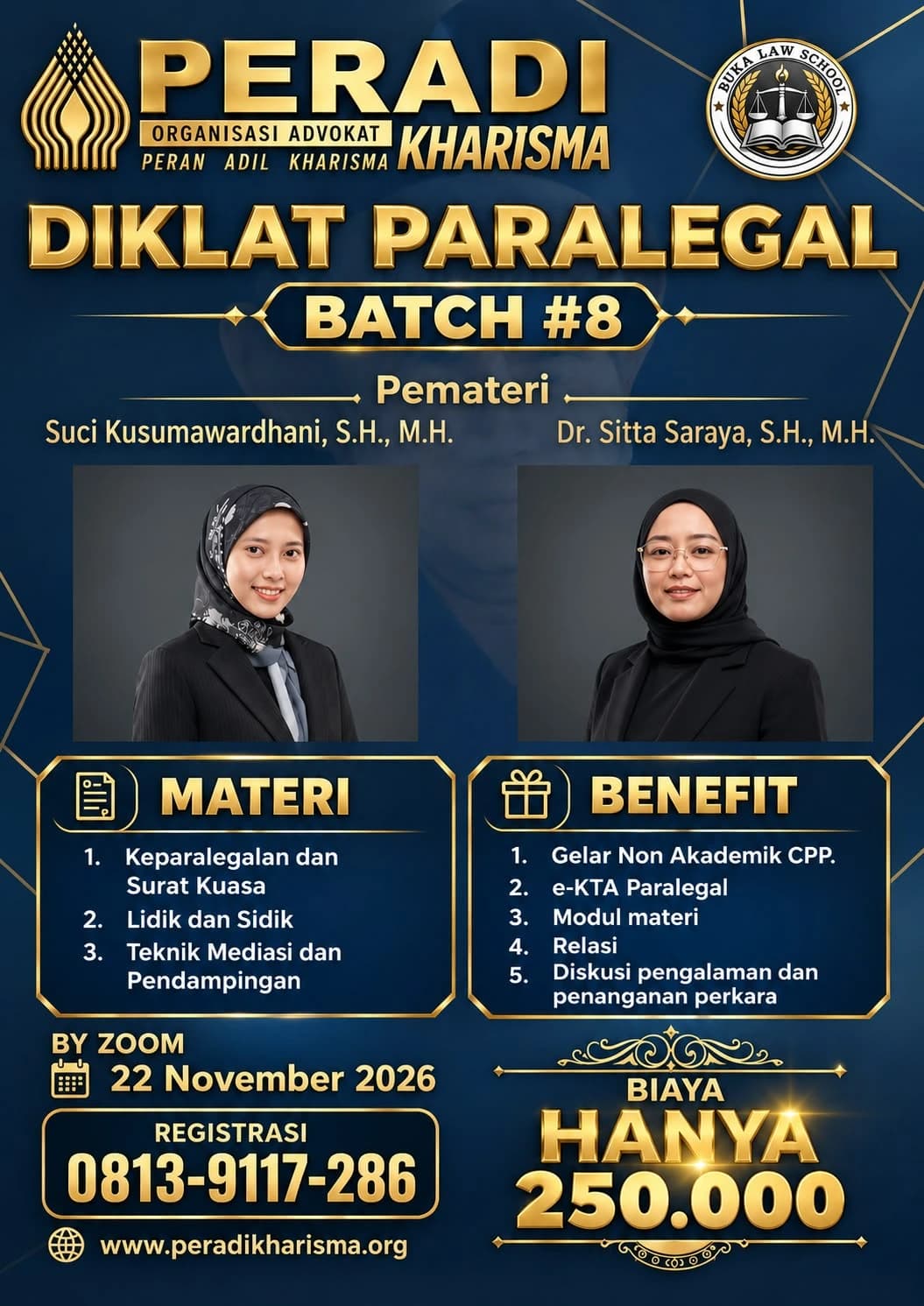 DIKLAT PARALEGAL BATCH#8