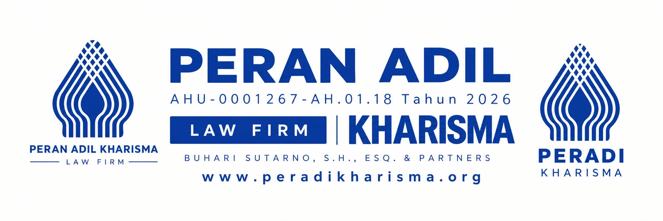 Banner Peran Adil Kharisma Law Firm